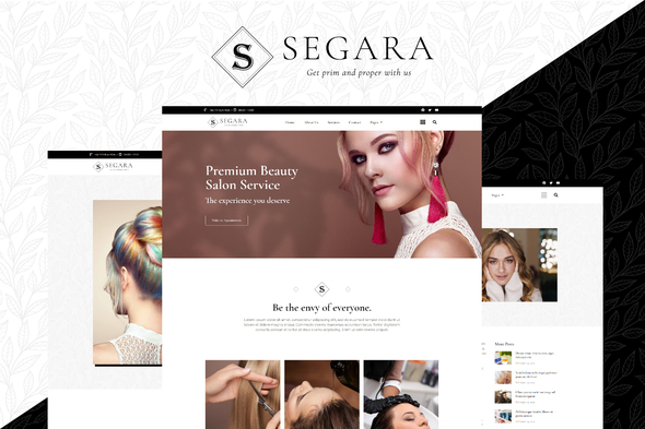 Segara - Premium Beauty Salon Elementor Template Kit